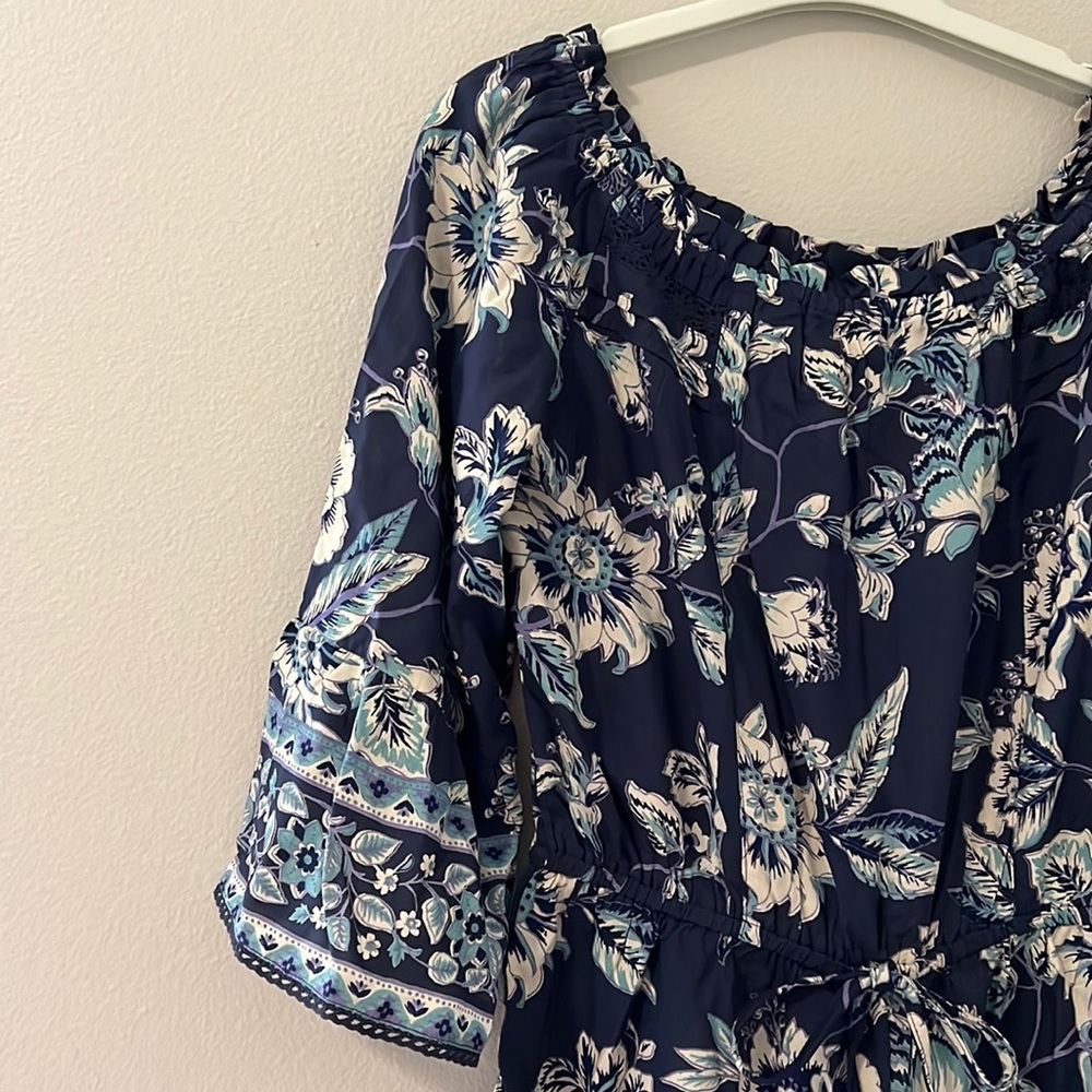 Angie Blue Romper